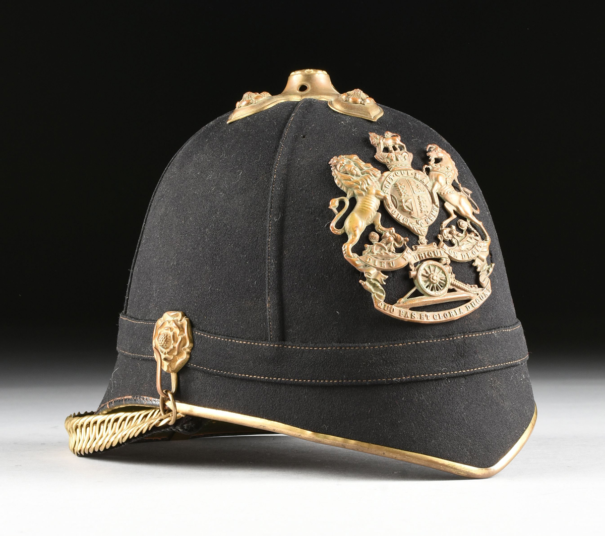 A GROUP OF THREE BRITISH MILITARY HATS CIRCA 1900 1950 Comprising A   Original 