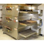 XLT TRIPLE CONVEYOR OVEN, MODEL 3255C-S1328