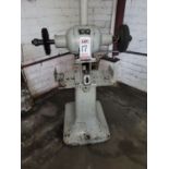 DOUBLE END PEDESTAL GRINDER, 1-1/2 HP, FOUNDRY STYLE