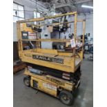 GROVE SM2232E ELECTRIC SCISSOR LIFT, W/ EXTENSION DECK, 22-1/2' WORKING HEIGHT, 500 LB MAX TOTAL