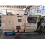 OKUMA IMPACT LU15 TURNING CENTER, OSP7000L CNC CONTROL, NO LIVE TOOLING, TWIN TURRETS