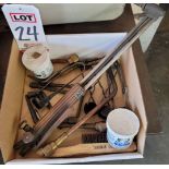 LOT - WELDING ACCESSORIES: CUTTING TORCH, TORCHES, STRIKERS, ETC.
