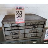 8-DRAWER BENCHTOP PARTS CABINET, W/ CONTENTS: AS PICTURED