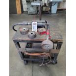 FLAP SANDER, W/ CART AS PICTURED