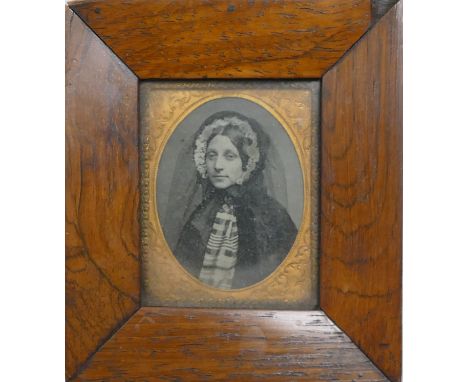 A Victorian Daguerreotype of a Young Lady. In remarkable condition likely having been held within this frame not long after i
