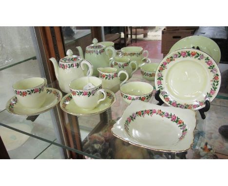 Crown Staffordshire tea service for 2