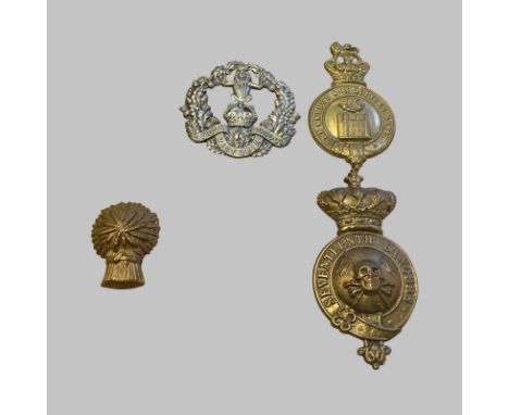 21 Badges Fife and Forfar Yeomanry, Scottish Horse, The Border Force Yeomanry, Queen Victoria School, Queens Own Light Infant