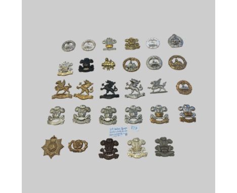 29 Welsh Cap Badges The Welsh Regiment, South Wales Borderers, Monmouthshire, and Welsh Regiment SH and Welsh Regiment CH.   