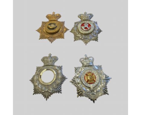 Helmet Plates  Victorian Yorkshire Light Infantry(Brass), Durham First Volunteer Battalion, Duke of Edinburgh Royal Regiment 