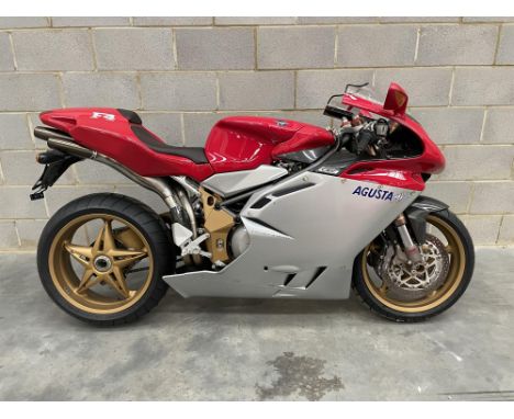 Number 50/ 300 of MV's legendary F4 'Serie Oro' with just 189km.The MV Agusta F4 was launched in 1998 and the initial product