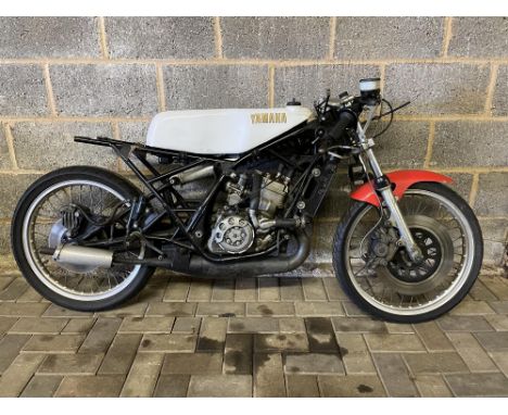 An early example of Yamaha's two-stroke, water-cooled 125cc production racer.Desirable 'H' model with the 49" wheelbase. Matc