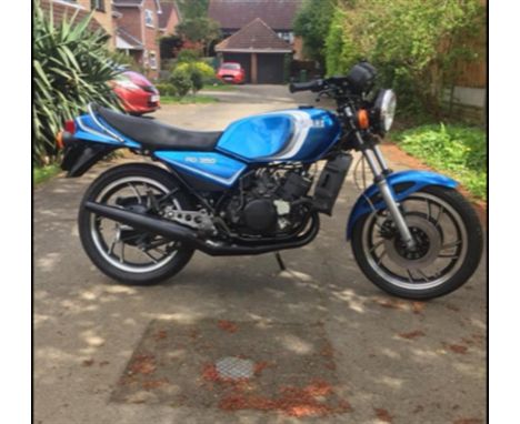 A smart example of the iconic RD350LC in Candy Blue.The 350LC was a potent, middleweight, two-stoke that had/has a cult follo