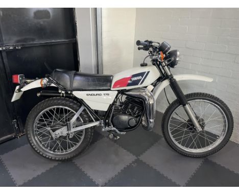 A very well presented example of Yamaha's competent little 175cc DT.
The size of a 125 but with the power of some 250s, the D