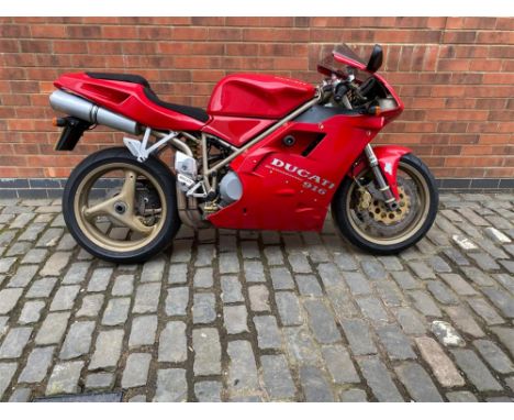 Smart early 916 with just 21,400 miles on offer from a private collection.Often described as the epitome of motorcycle design