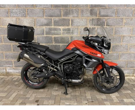 Great all rounder and ready for some new adventures.
Mid-range, adventure style bike powered by a liquid cooled 800cc triple 