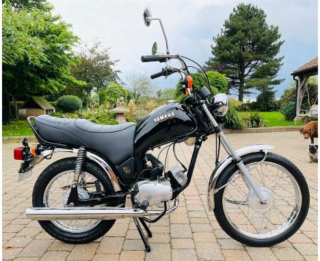 Delightful little 'Fizzy Chopper', well restored.Introduced towards the end of the Yamaha FS1 production runThis matching num