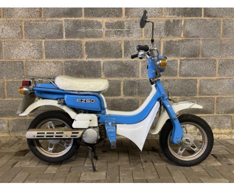 Time-warp example of an FZ50 with only 93 miles on the speedo.Launched in the UK in 1979 and known as the "Suzy" hereThis unr
