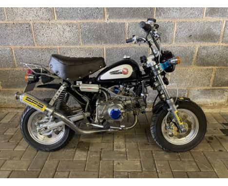 Modified Honda Z50J now 104cc.Isle of Man registered Z50J (PMN 399M)Modified by its previous owner and now with a 104cc engin