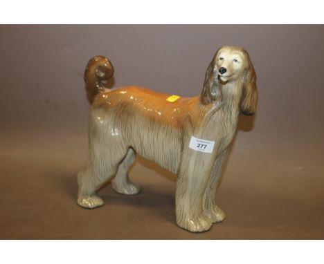 A LARGE MELBA WARE DOG FIGURE 