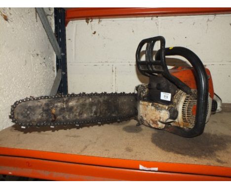 A STIHL PETROL CHAINSAW