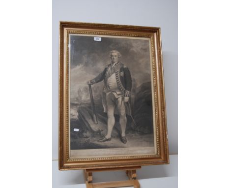 ANTIQUARIAN MEZZOTINT A STUDY OF THE RIGHT HONOURABLE ADAM DUNCAN, VISCOUNT DUNCAN OF CAMPERDONN AND BARON DUNCAN OF LUNDIE I