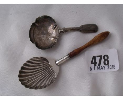 Caddy spoon Birm 1811 also another     