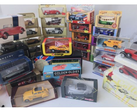 A Collection of Models of Yesteryear.Corgi.Matchbox. Dinky and Solido all boxed.