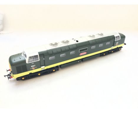 A Bachmann 55 D9017 'The Durham Light Infantry' BR Two Tone Green. DCC Ready. Boxed.