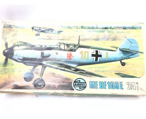 A Boxed Airfix ME 109E 24th Scale.