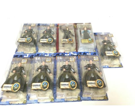 Collection of Lord of the rings carded figures. Boxed.