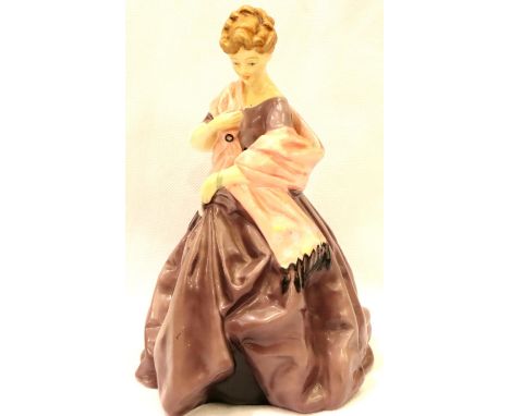 Freda Doughty for Royal Worcester, First Dance no 3629, H: 22 cm. P&amp;P Group 2 (£18+VAT for the first lot and £3+VAT for s