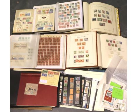 Nine albums of German mint and new stamps. Not available for in-house P&amp;P, contact Paul O'Hea at Mailboxes on 01925 65913