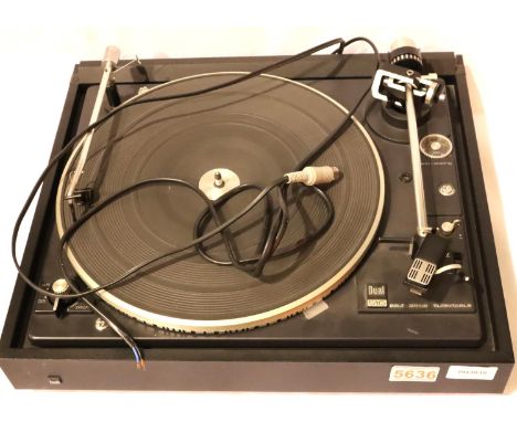 Dual 510 belt drive turntable. Not available for in-house P&amp;P, contact Paul O'Hea at Mailboxes on 01925 659133 