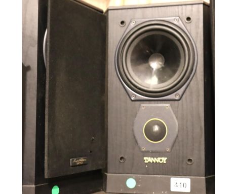 Pair of Tannoy 605 LE speakers. One cone A/F. Not available for in-house P&amp;P, contact Paul O'Hea at Mailboxes on 01925 65