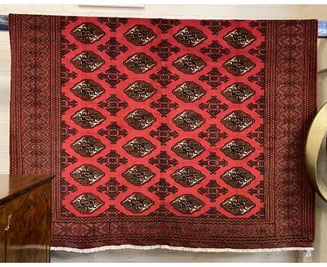 NORTH EAST PERSIAN TURKOMAN CARPET 289CMS X 197CMS