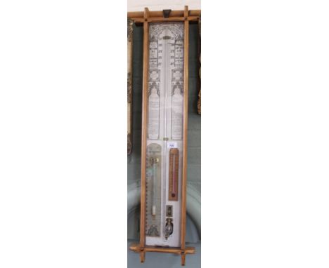 An Admiral Fitzroy barometer