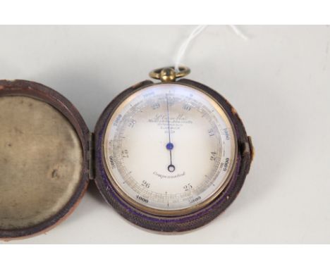 A 19th Century compensated barometer by L Casella, London