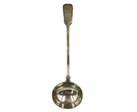 Victorian silver fiddle pattern soup ladle London 1839 Maker John and Henry LiasCondition Report:Approx silver weight 8.9ozt 