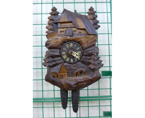 A Black Forest cuckoo clock