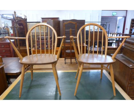A pair of Ercol chairs