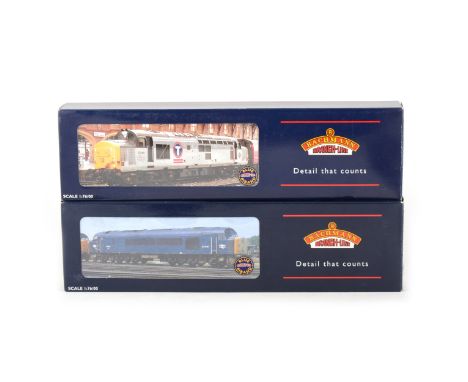 Bachmann OO gauge model railway locomotives; two diesel engines to include 32-377 Class 37/4 37408 'Loch Rannoch' BR blue, 32