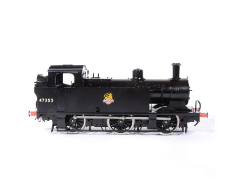 Bachmann Brassworks electric, gauge 1 / G scale, 45mm locomotive, 0-6-0, Jinty, BR black, in box, with RC.