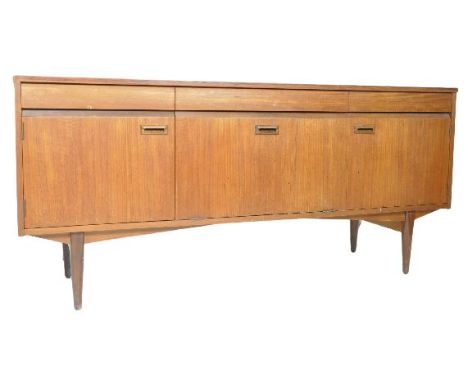 RHF Royal Heritage Sideboard - Elliotts of Newbury - EON - an original retro vintage 1960s teak wood sideboard credenza compr