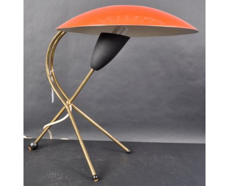 Bruno Gatta for Stilnovo (manner of) - A retro mid 20th Century Italian Sputnik / Atomic design table / desk lamp light havin