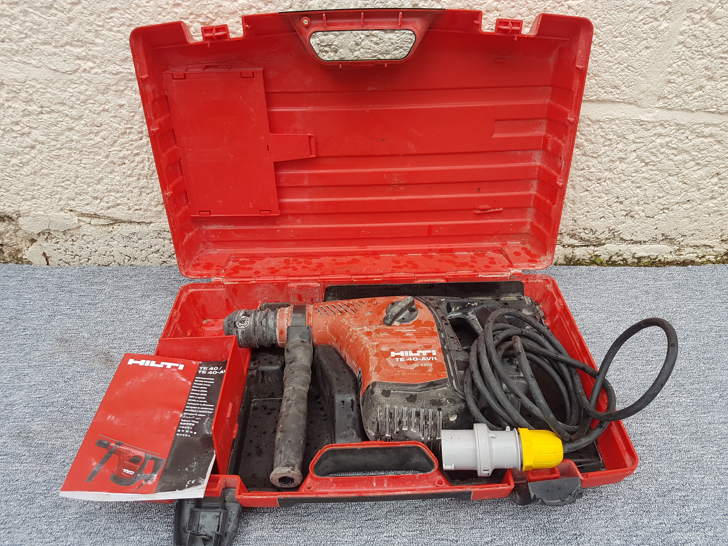 Hilti TE 40AVH SDS Hammer Drill/Breaker 110v in Box Tested / In
