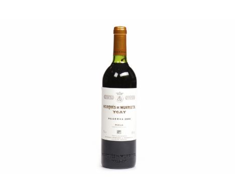 MARQUES DE MURRIETA YGAY 2000 Reserva Rioja (6)D.O.C. Rioja, Spain. 75cl, 13% volume, in cardboard presentation box with deca