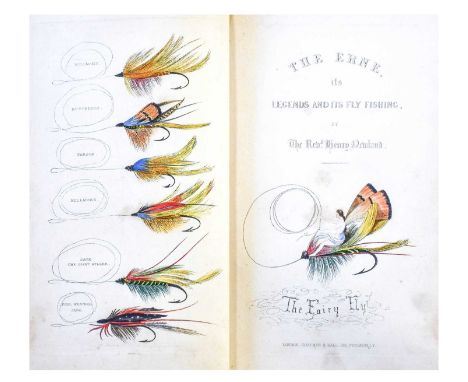 Newland (Rev. Henry).The Erne, its Legends and its Fly Fishing.Chapman and Hall, 1851, first edition, xvi, 395 pages, hand-co