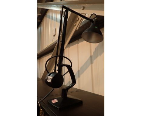 Vintage cast aluminium anglepoise lamp  CONDITION REPORT: All electrical items in this lot have been PAT tested and have PASS