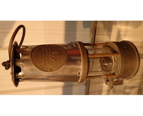 Original Eccles protector safety lamp no 43 