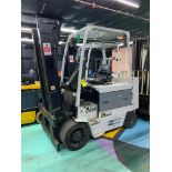 2010 Yale 10,000 LB. Capacity Electric Forklift, Model ERC100, S/N C839N02305H, 48 Volt, 2-Stage Mas